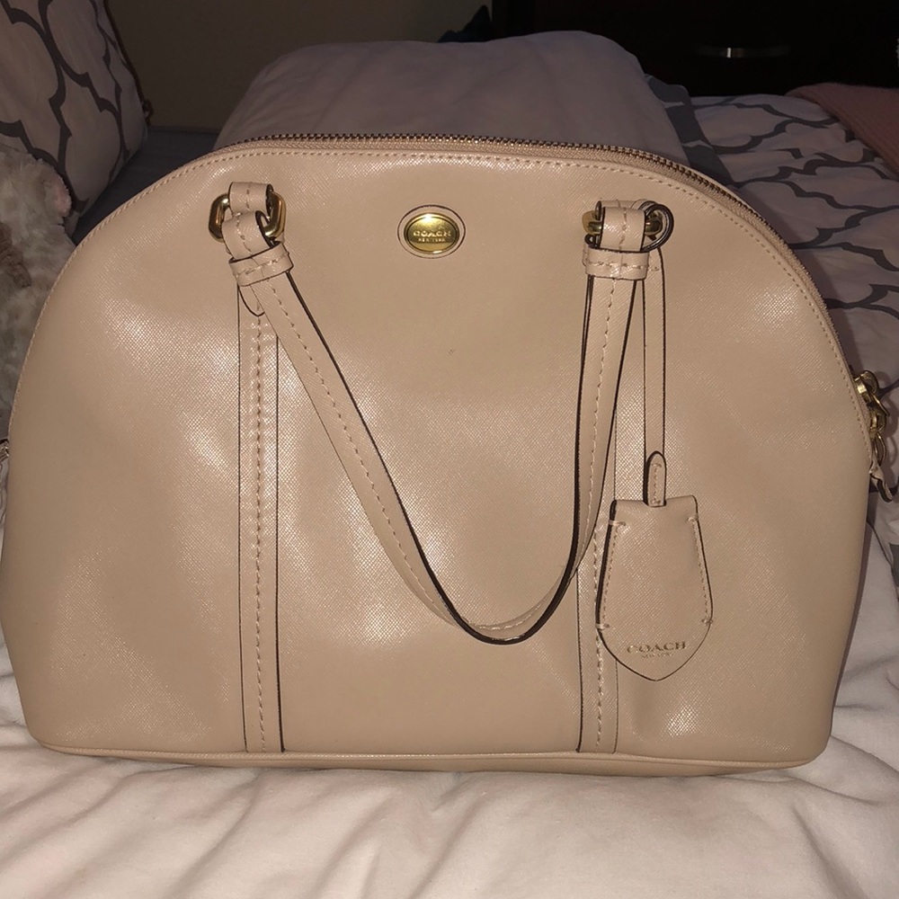 Nude Coach Purse